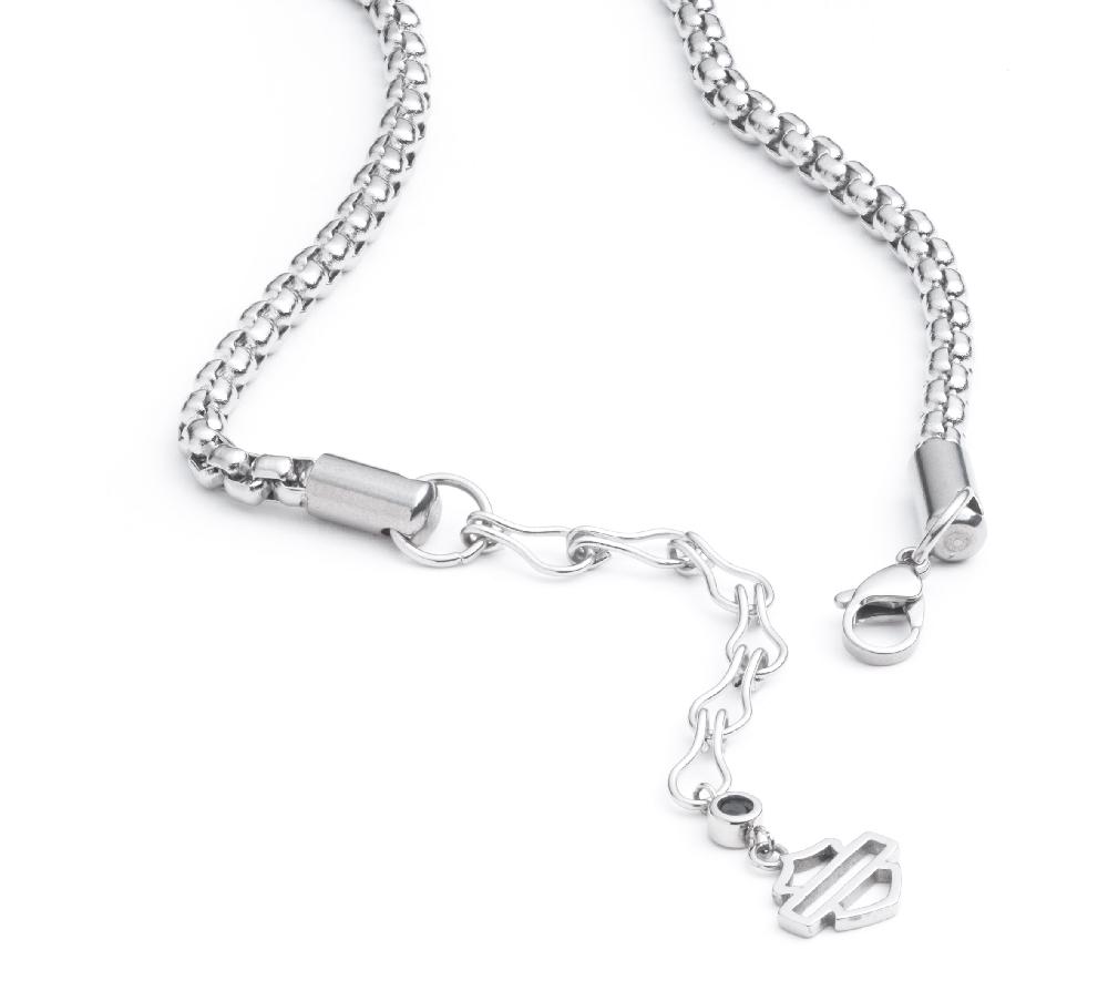 Harley Men's 22" Box Chain Necklace