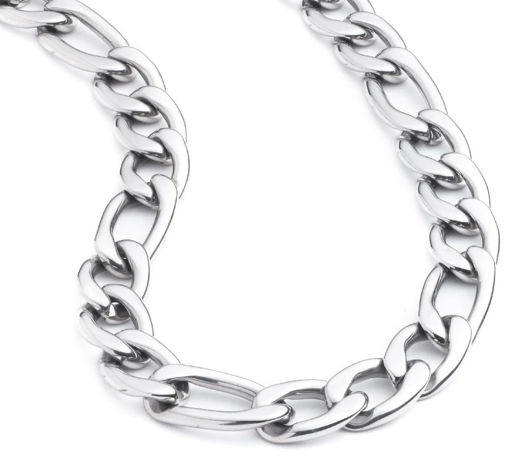 Harley Men's 24" Figaro Chain Necklace