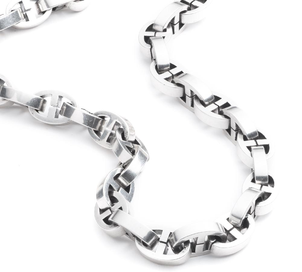 Harley Men's 24" Single Link Strand Chain