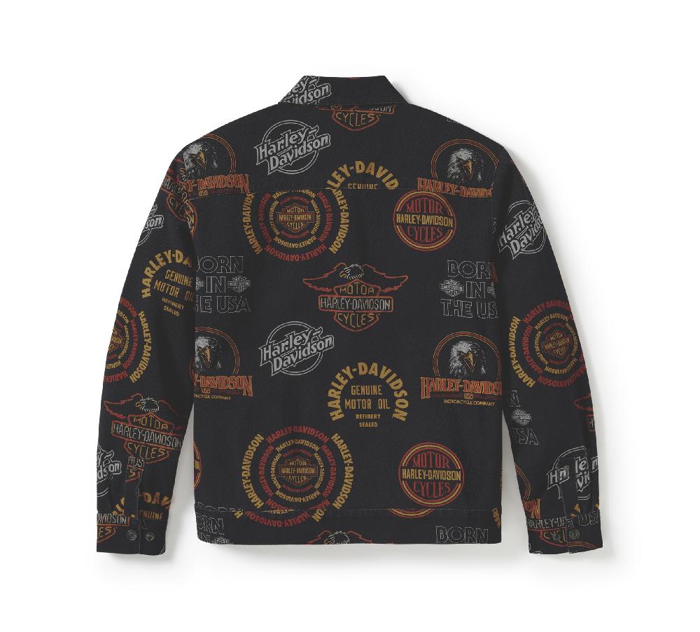 Harley Men's 80s Tank Twill Jacket