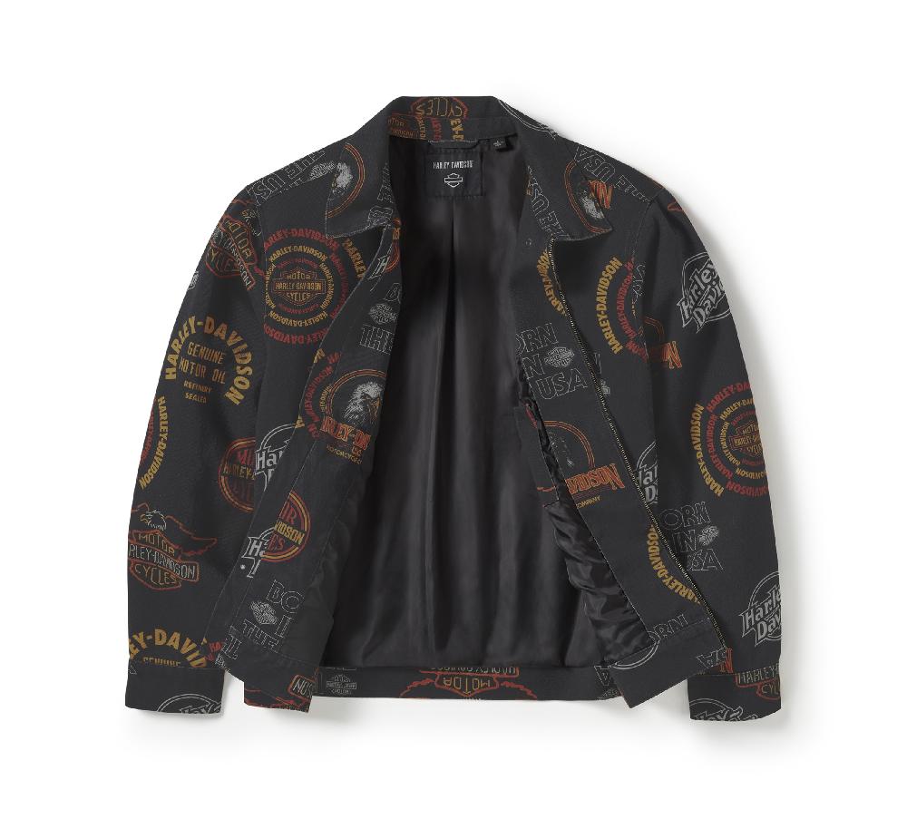 Harley Men's 80s Tank Twill Jacket