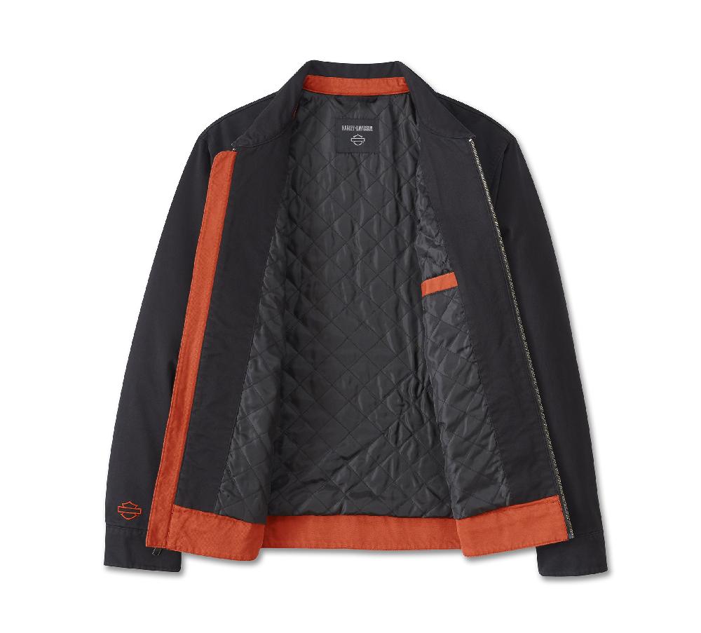 Harley Men's Bar Font Jacket