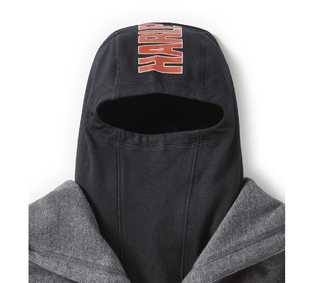 Harley Men's Bar & Shield Balaclava Hoodie
