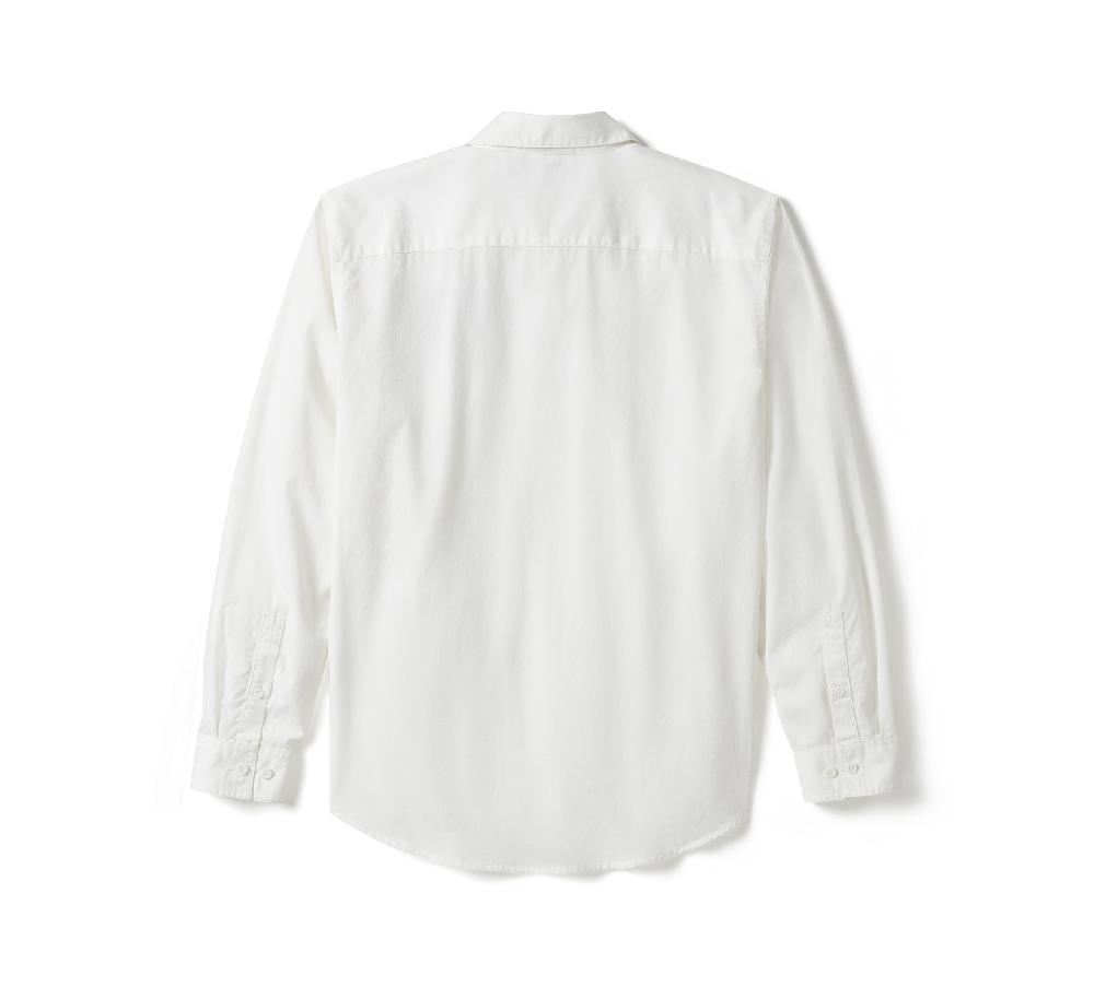 Harley Men's Bar & Shield Solid Long Sleeve Shirt