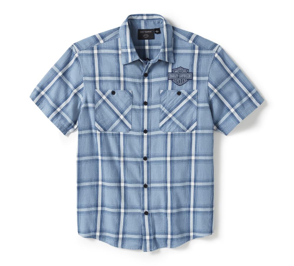 harley Men's Bar & Shield Staple Short Sleeve Shirt