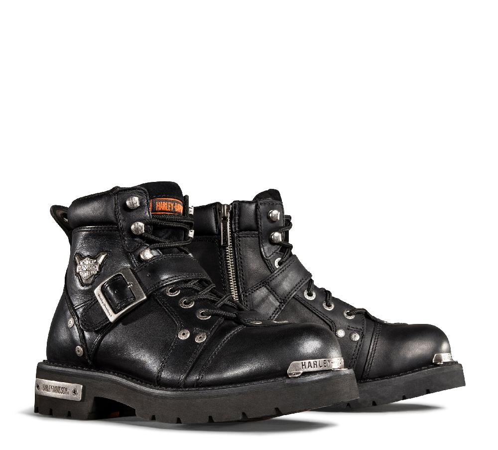 Harley Men's Brake Buckle Leather Riding Boots
