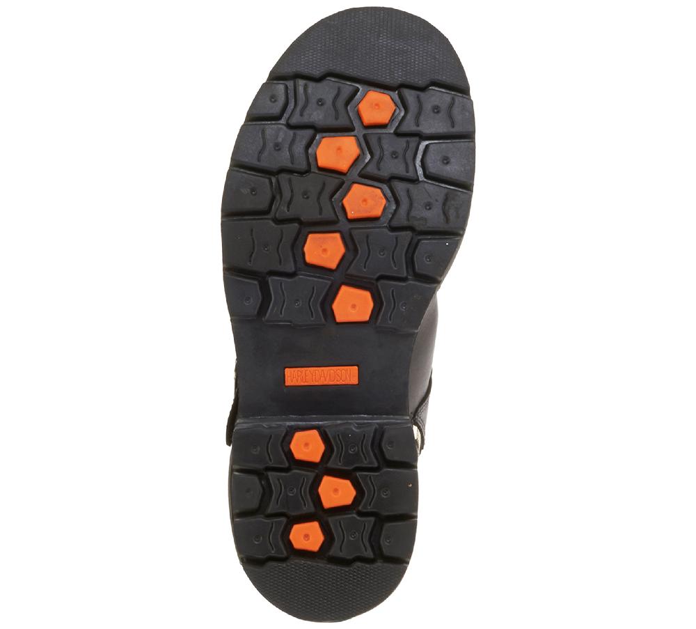 Harley Men's Brake Buckle Leather Riding Boots