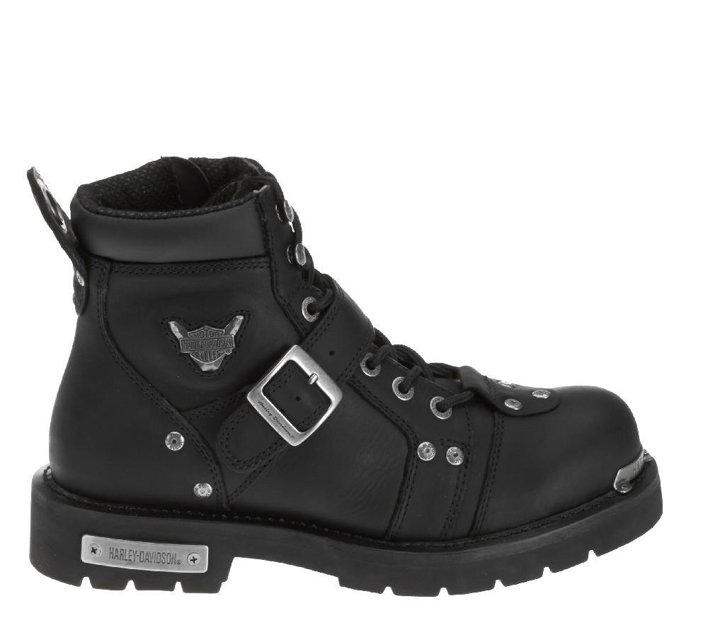 harley Men's Brake Buckle Leather Riding Boots