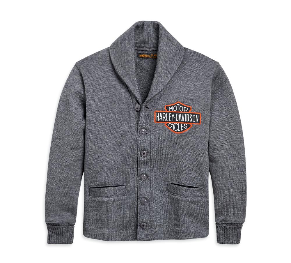 harley Men's Cardigan Sweater