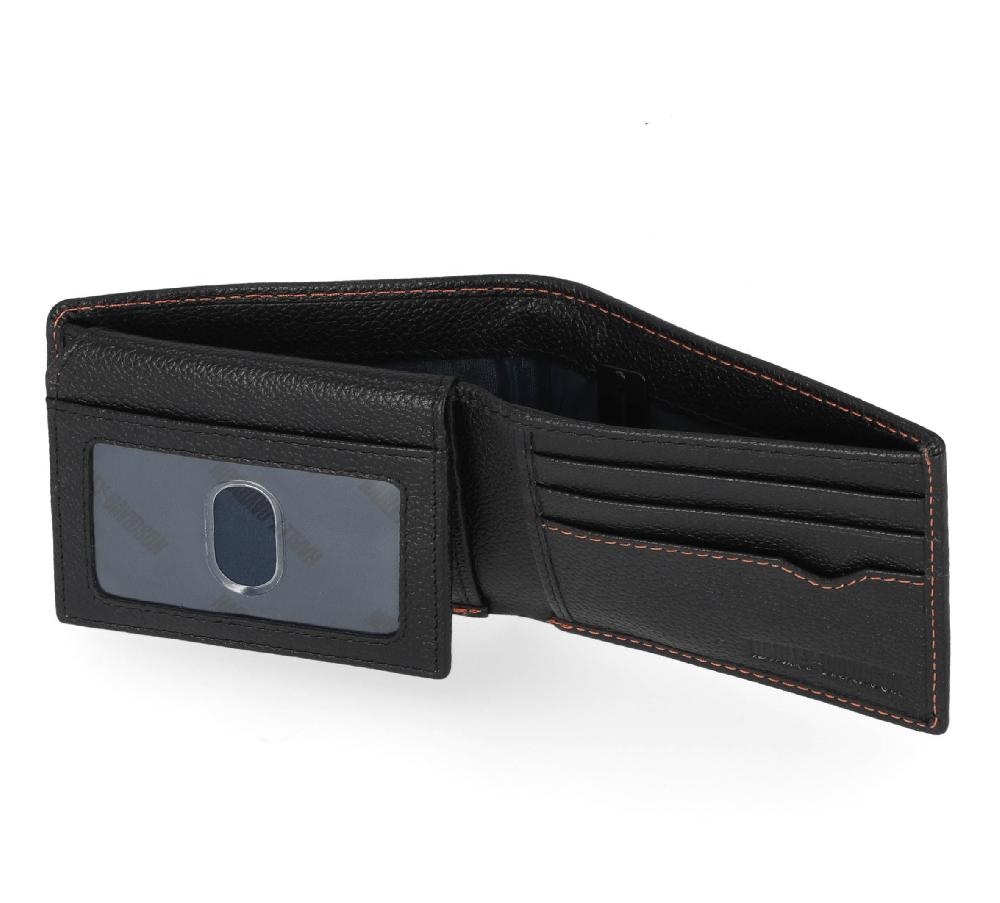 Harley Men's Classic Leather Skull Passcase