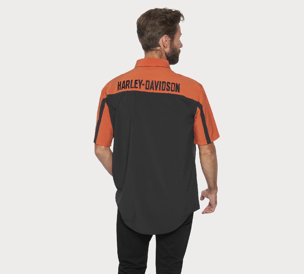 Harley Men's Coolcore Bar & Shield Shirt