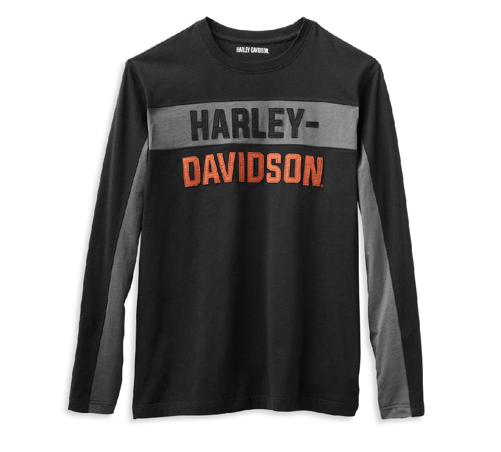 harley Men's Copperblock Block Letter Tee