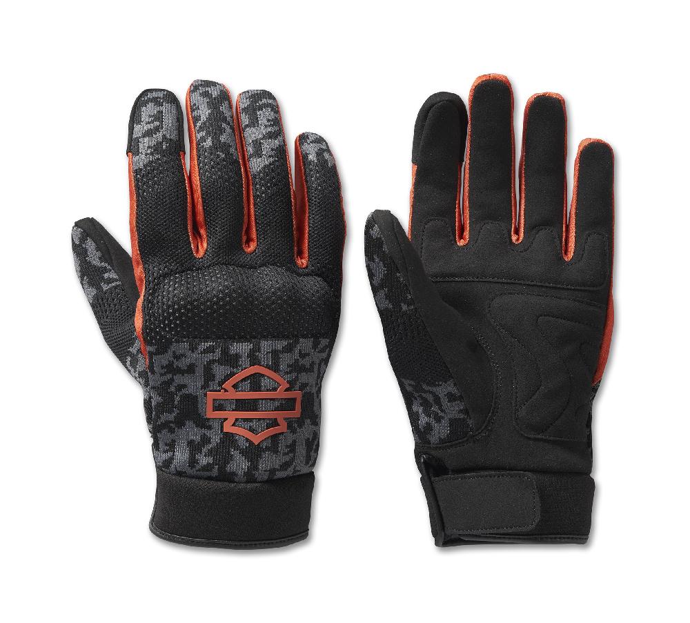 Harley Men's Dyna Knit Mesh Gloves