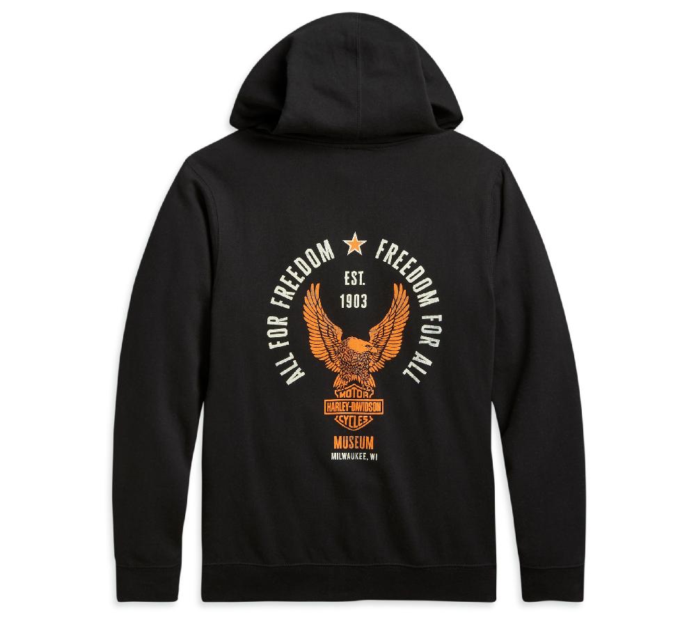 Harley Men's Freedom For All Full Zip Hoodie