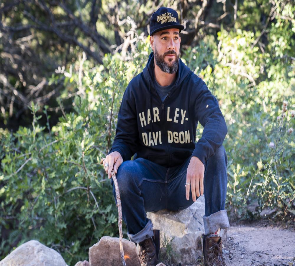 Harley Men's Freedom For All Full Zip Hoodie