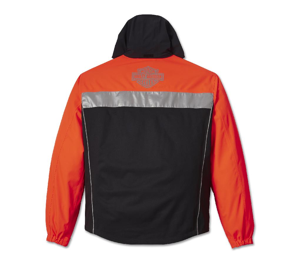 Harley Men's Full Speed II Waterproof Rain Jacket