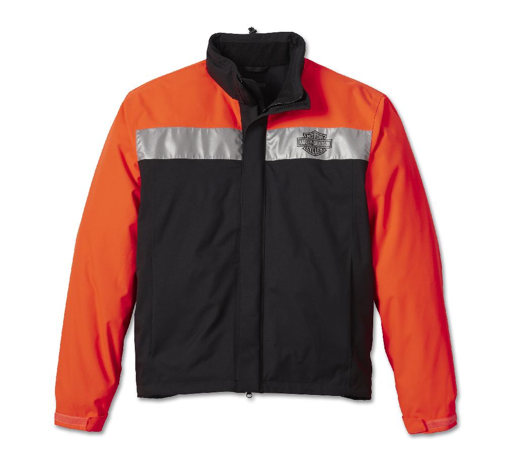 Harley Men's Full Speed II Waterproof Rain Jacket