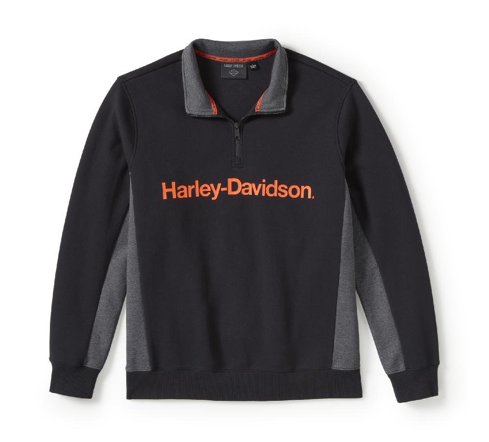 Harley Men's H-D® TECH 1/4 Zip Fleece