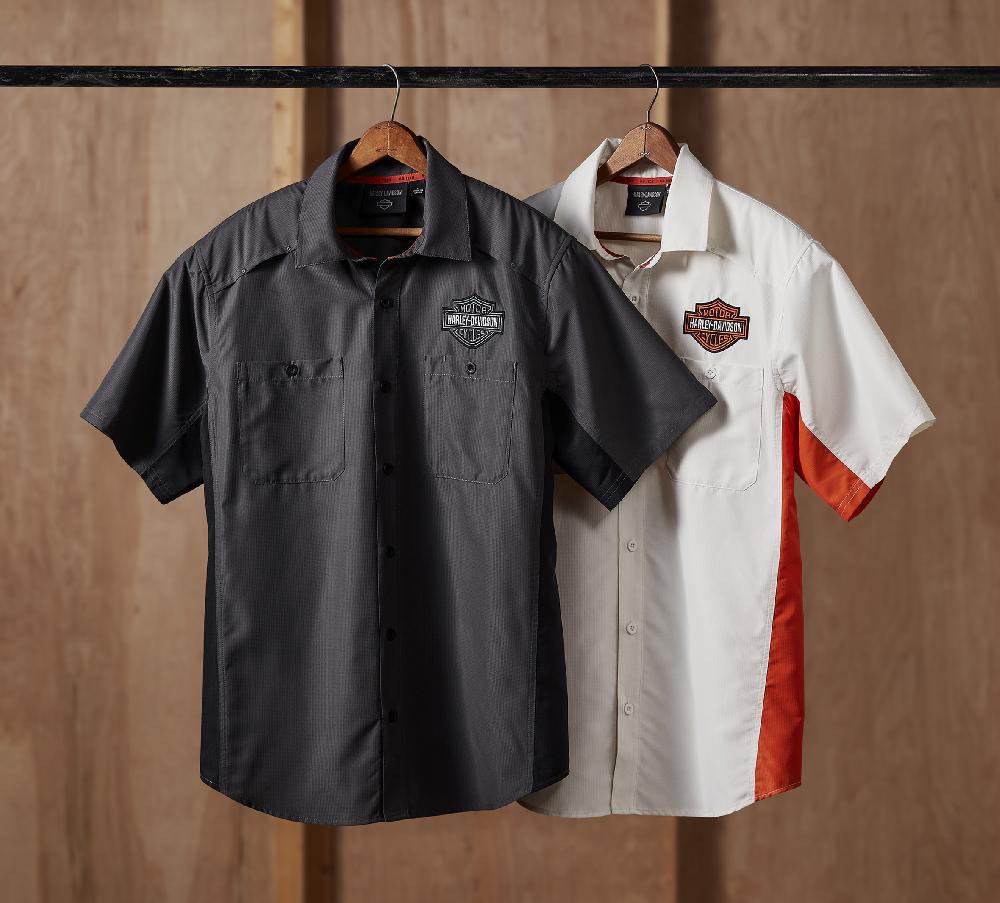 Harley Men's H-D® TECH Colorblock Shirt