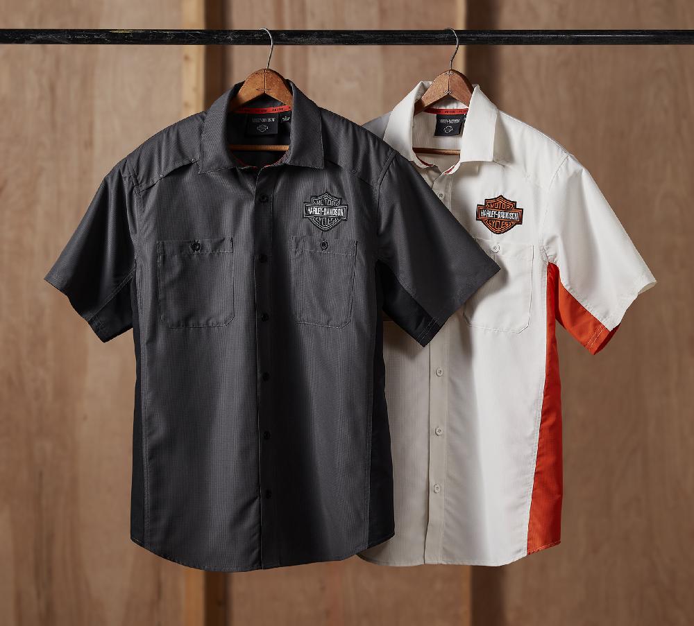 Harley Men's H-D® TECH Colorblock Shirt