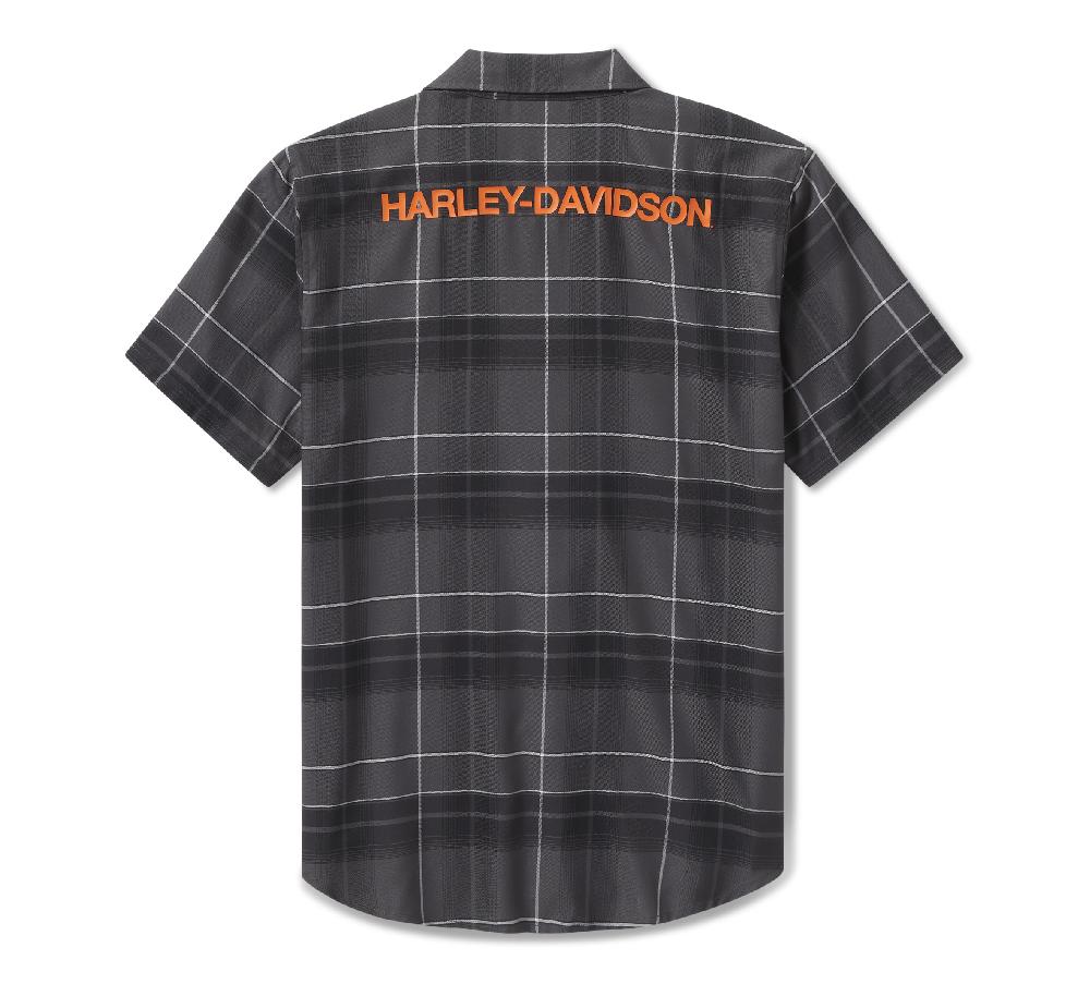 Harley Men's H-D® TECH Coolmax® Plaid Shirt