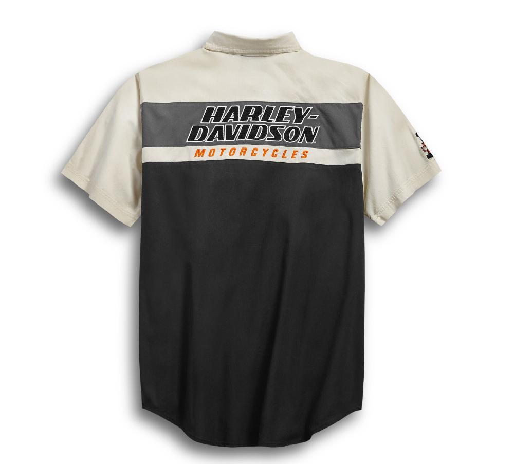 Harley Men's H-D Racing Colorblock Shirt
