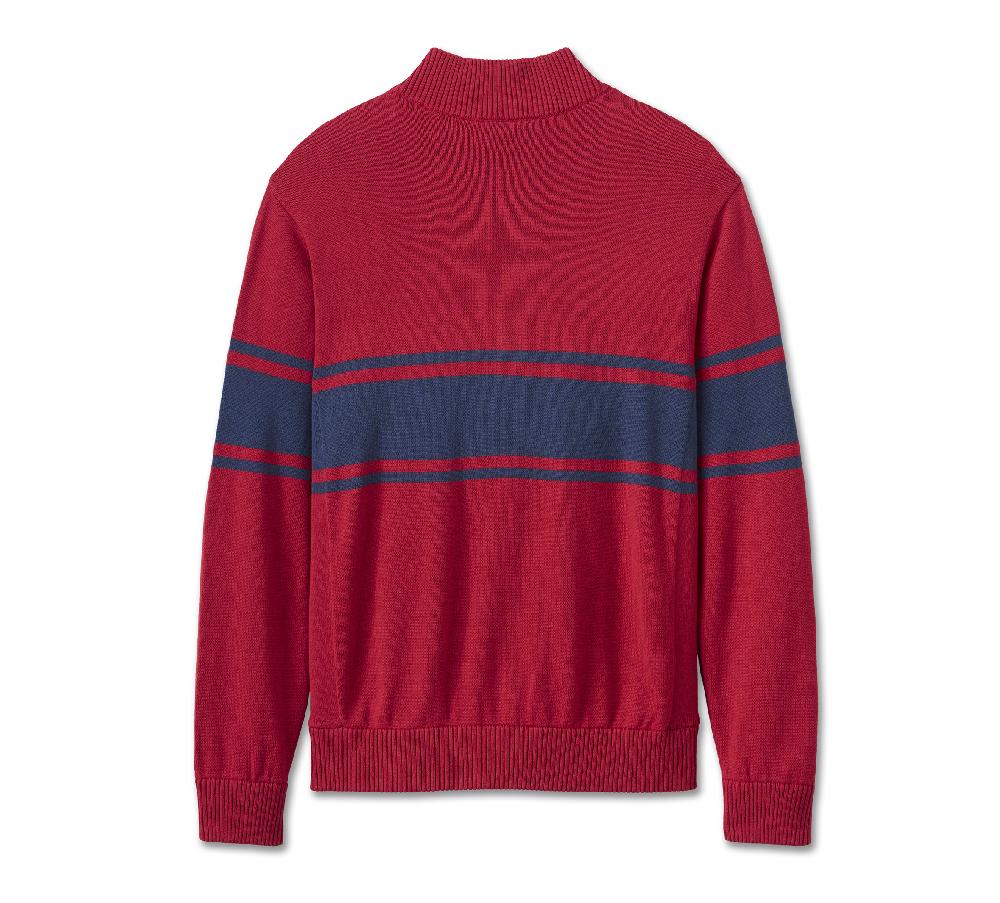 Harley Men's Harley-Davidson 1/4 Zip Sweater