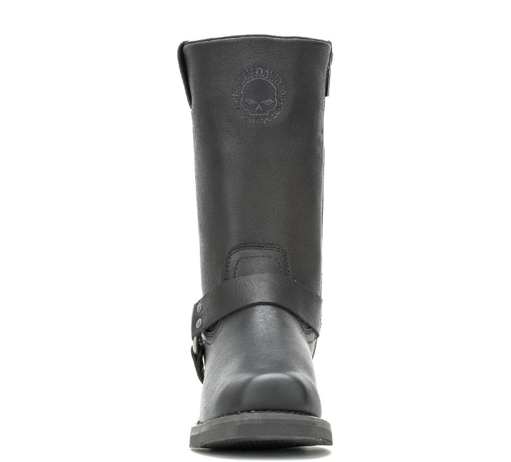 Harley Men's Hustin Waterproof Riding Skull Boot