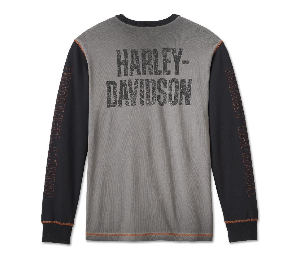 Harley Men's Iron Bar Henley