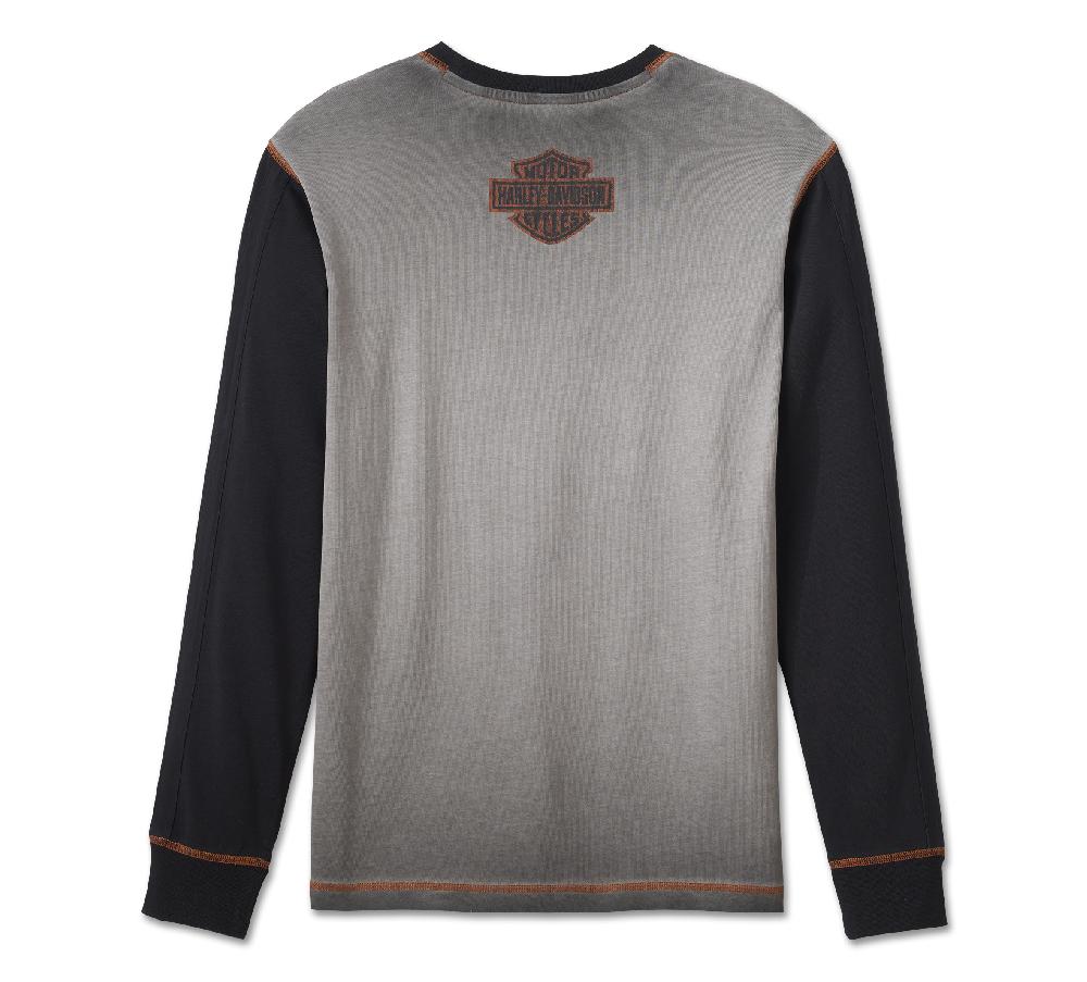 Harley Men's Iron Bar Long Sleeve Tee