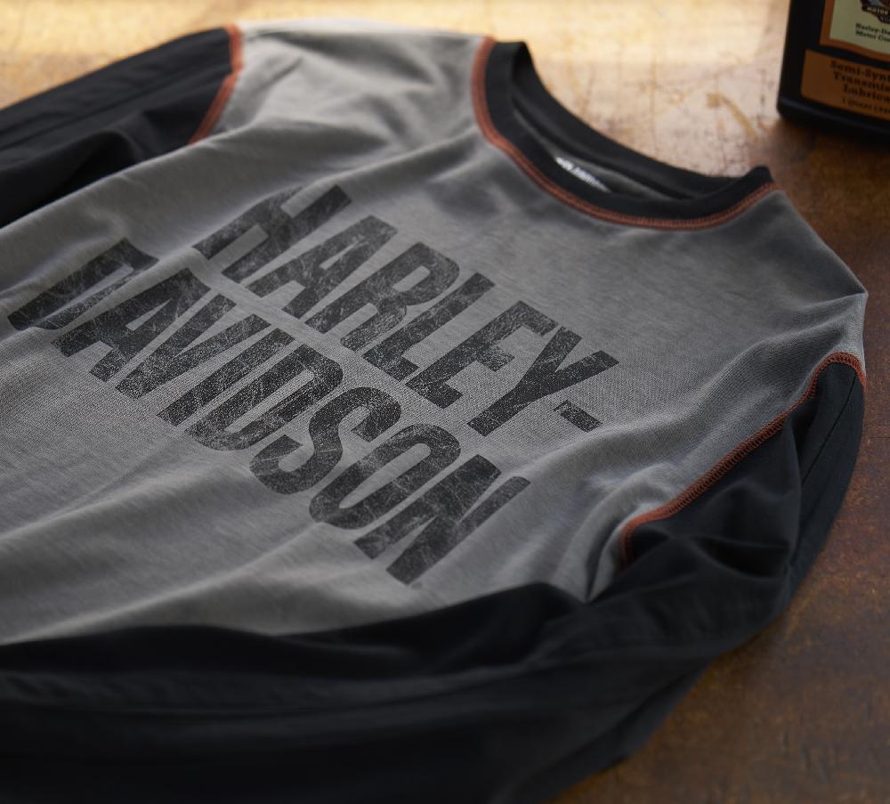 Harley Men's Iron Bar Long Sleeve Tee
