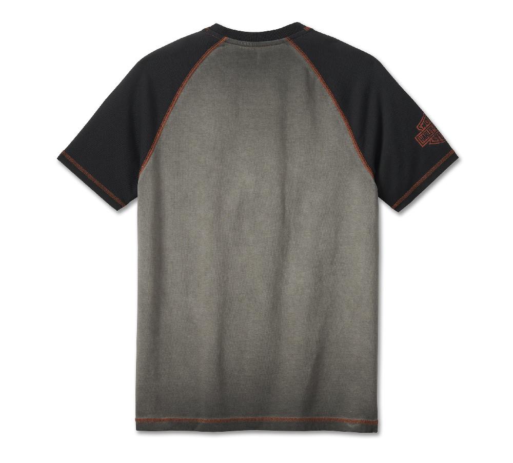 Harley Men's Iron Bar Raglan Tee