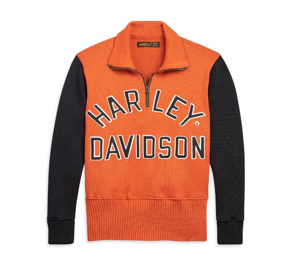 harley Men's OB Arch Font Race Sweater