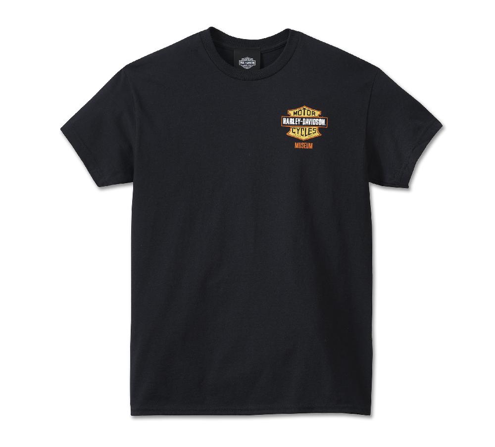 harley Men's Patent Bar & Shield Tee