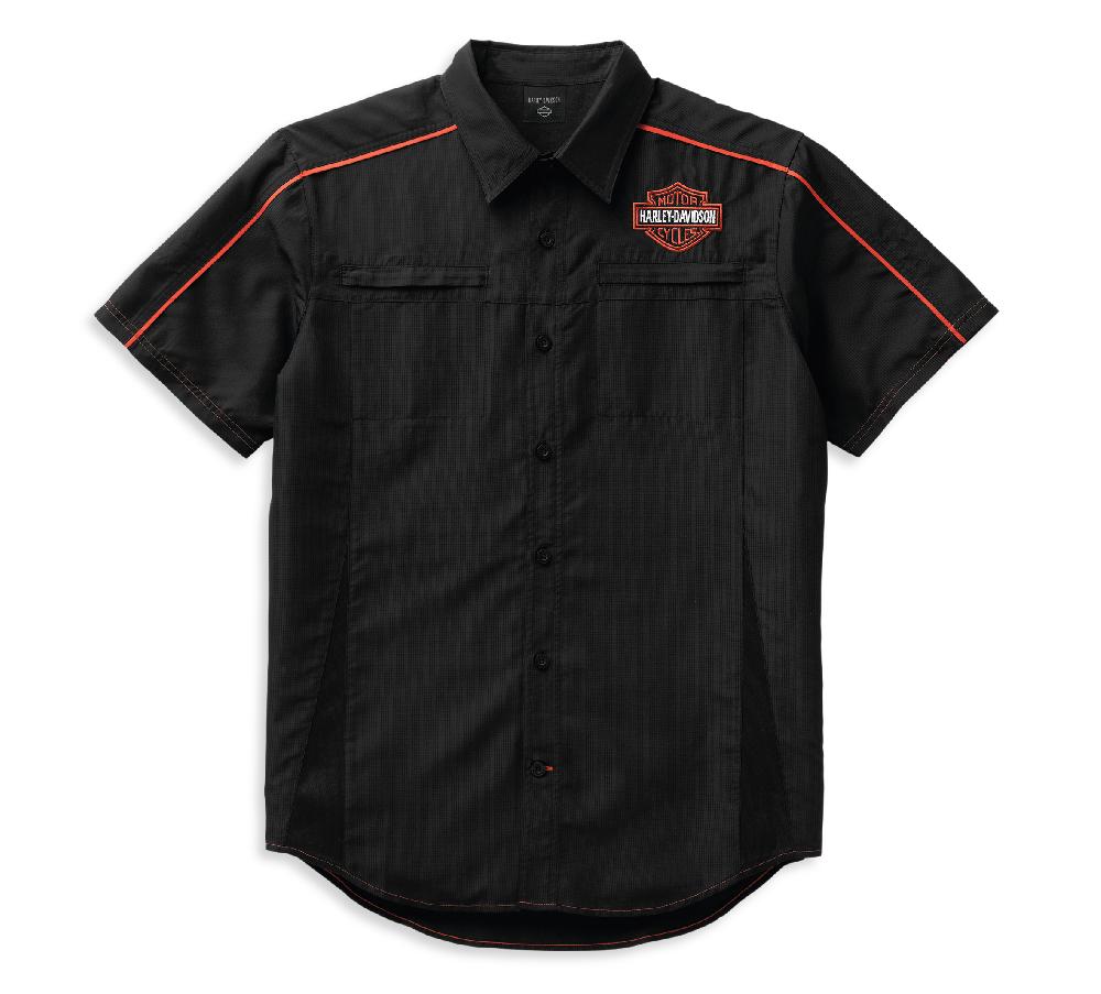 harley Men's Performance Bar & Shield Shirt