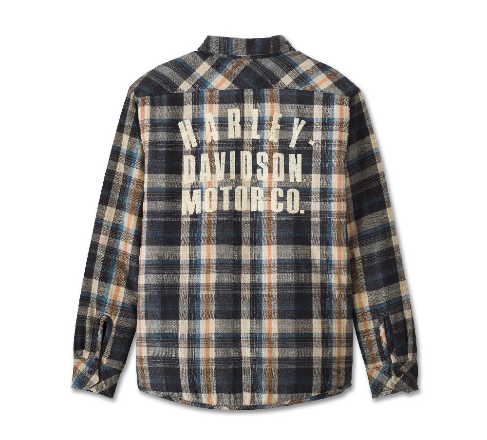 Harley Men's Plaid Overshirt