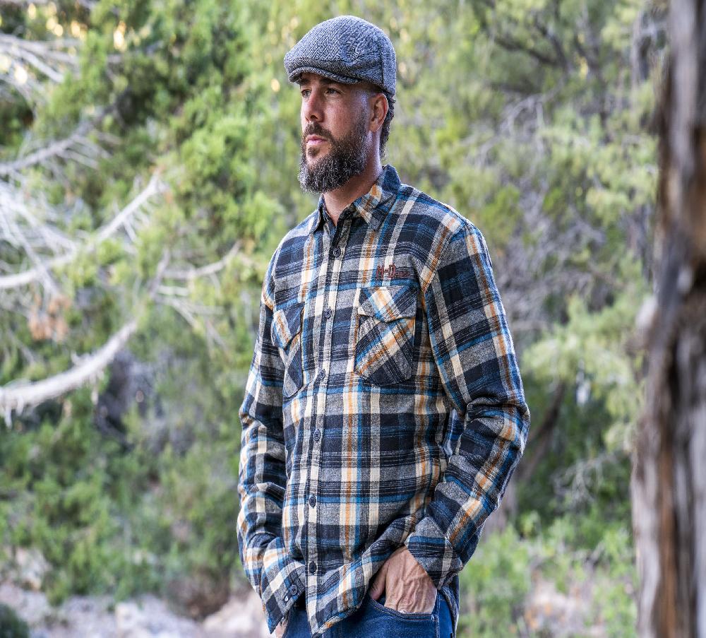 Harley Men's Plaid Overshirt