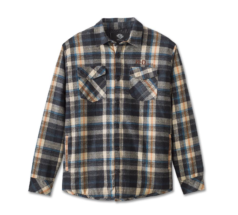 harley Men's Plaid Overshirt