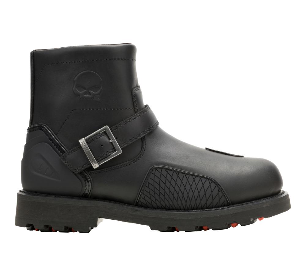 harley Men's Shrader Skull Riding Boot