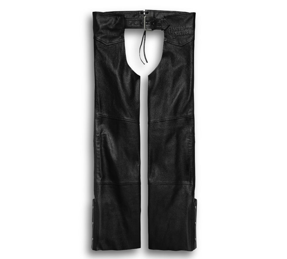 Harley Men's Stock II Leather Chaps
