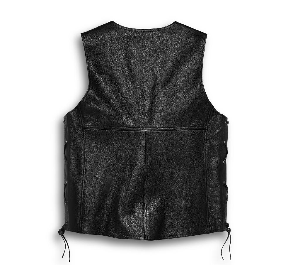 Harley Men's Tradition II Leather Vest