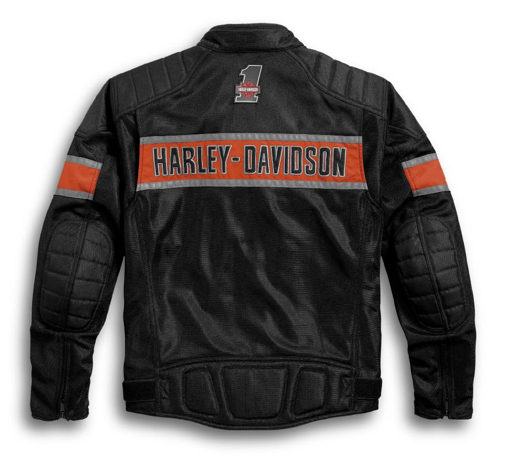 Harley Men's Trenton Mesh Riding Jacket