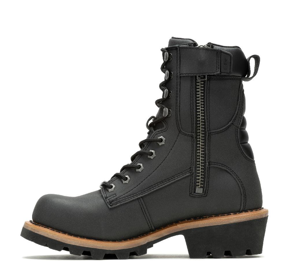 Harley Men's Tyson Leather Flash Riding Boot