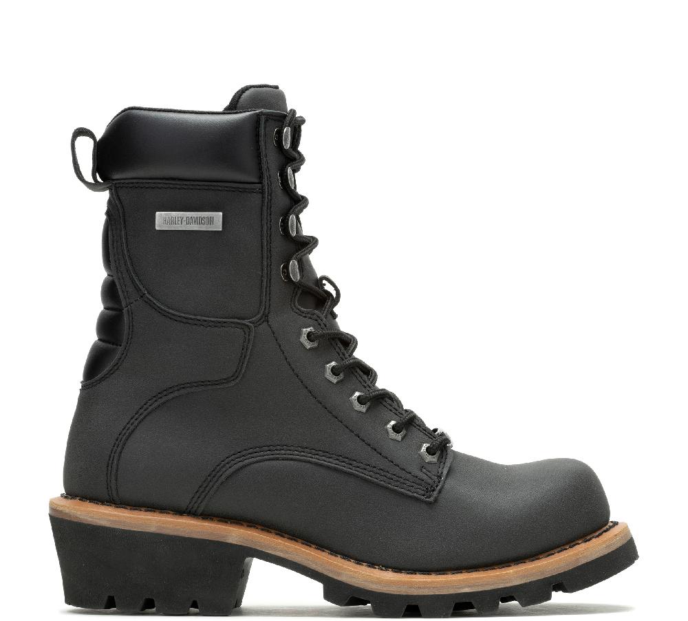 harley Men's Tyson Leather Flash Riding Boot