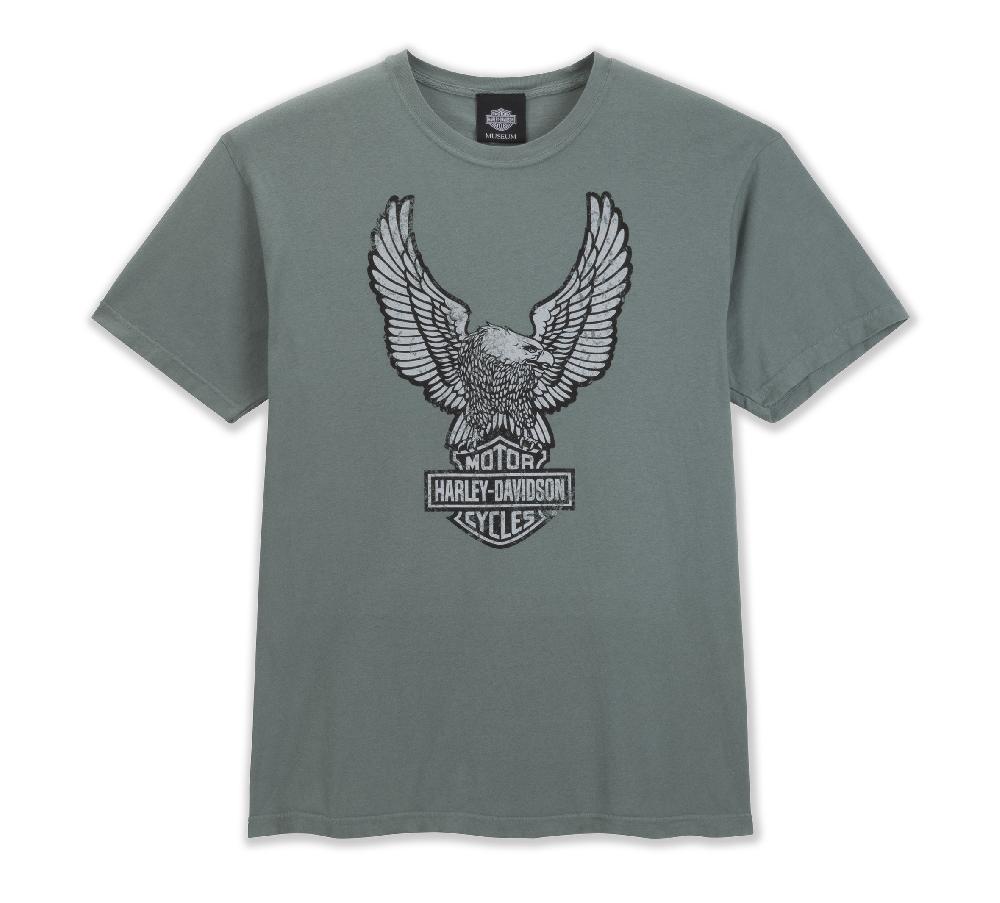 harley Men's Upswept Eagle Tee