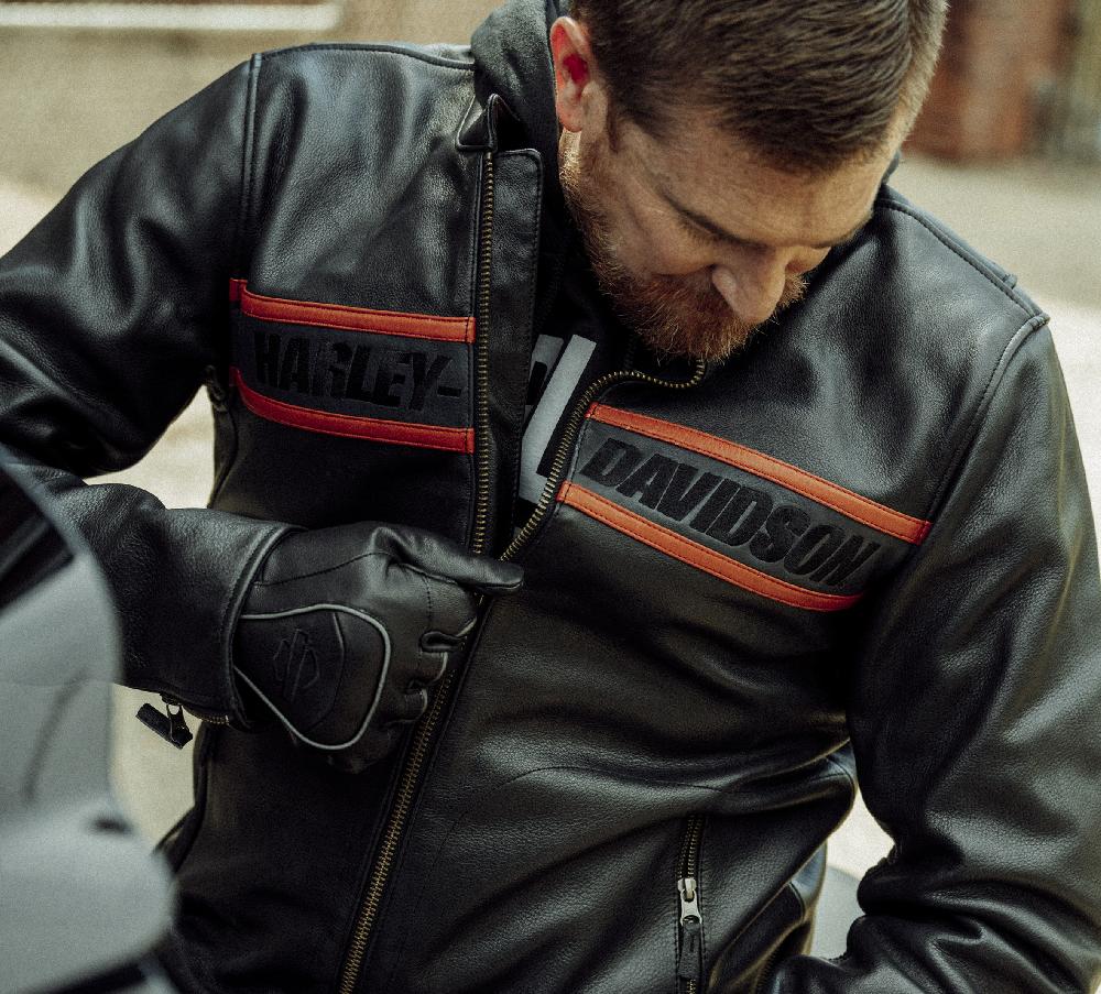 Harley Men's Victory Lane II Leather Jacket