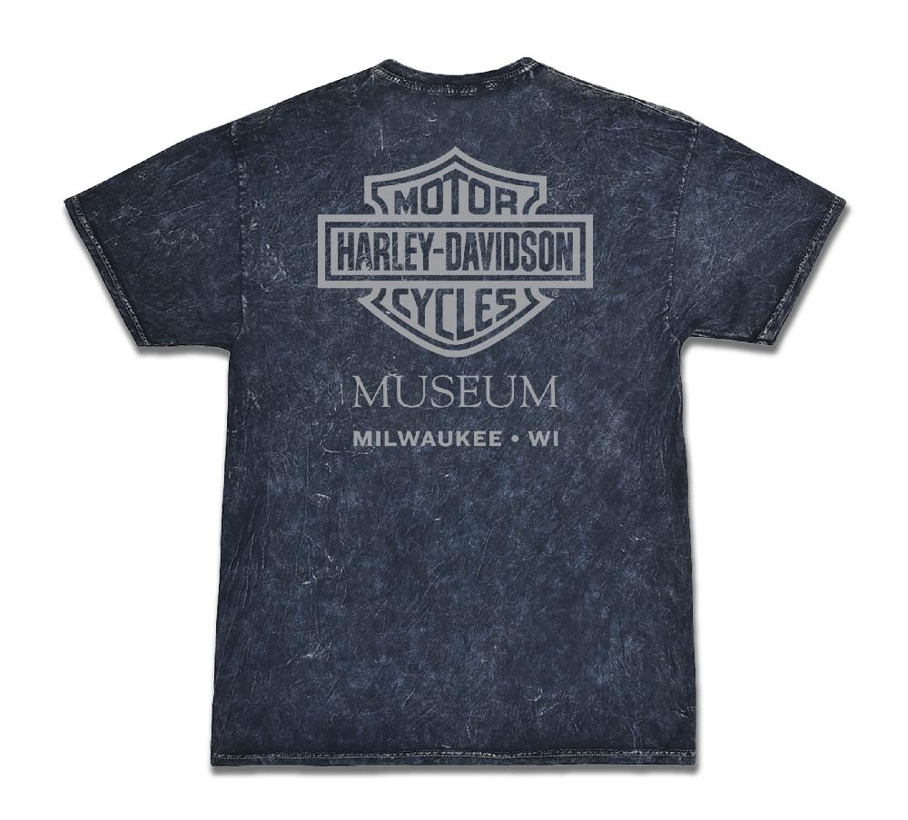 Harley Men's Willie G. Skull Mineral Wash Tee