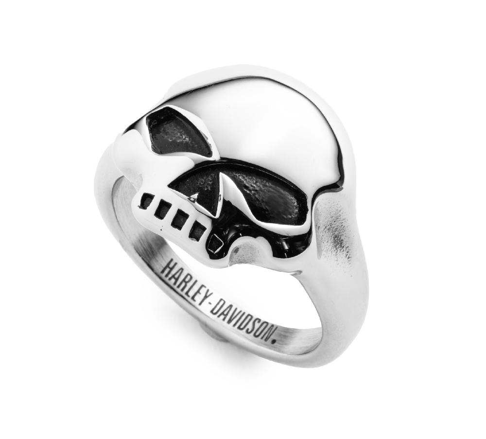 Harley Men's Willie G Skull Ring