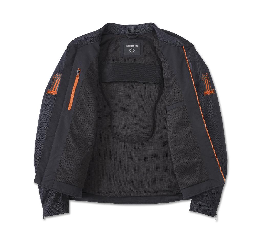Harley Men's Zephyr 2.0 Mesh Riding Jacket