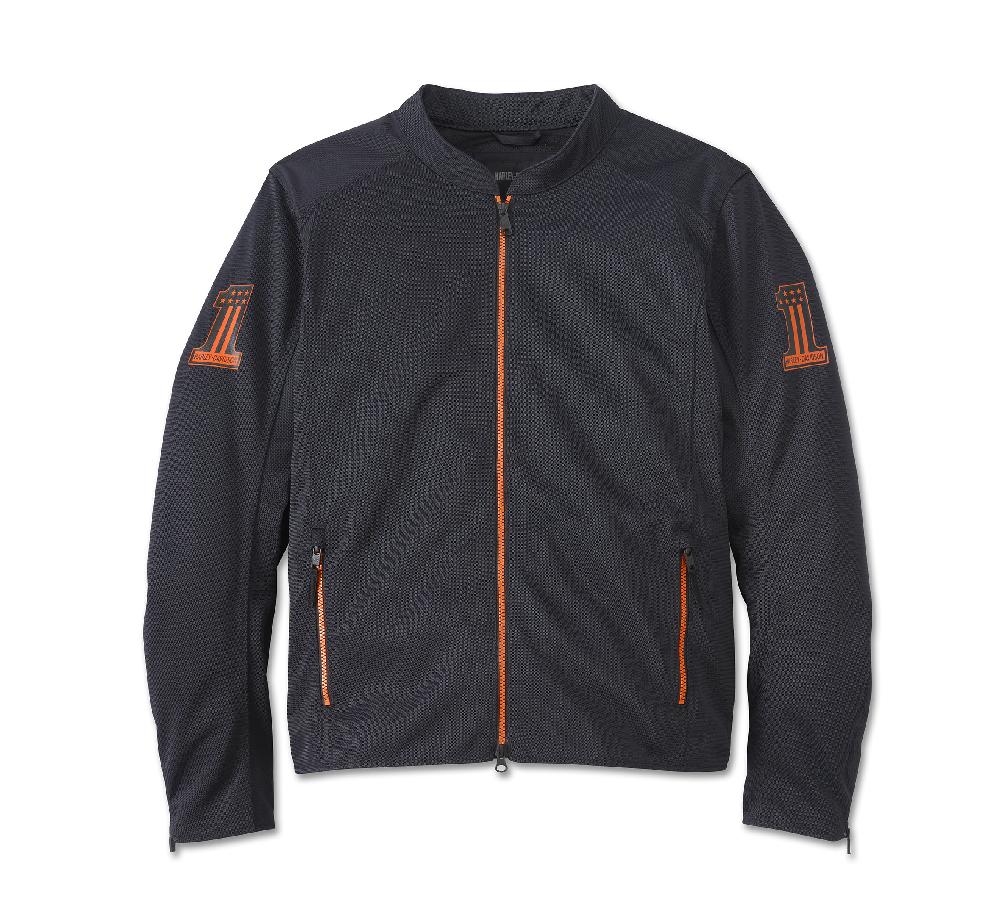 harley Men's Zephyr 2.0 Mesh Riding Jacket